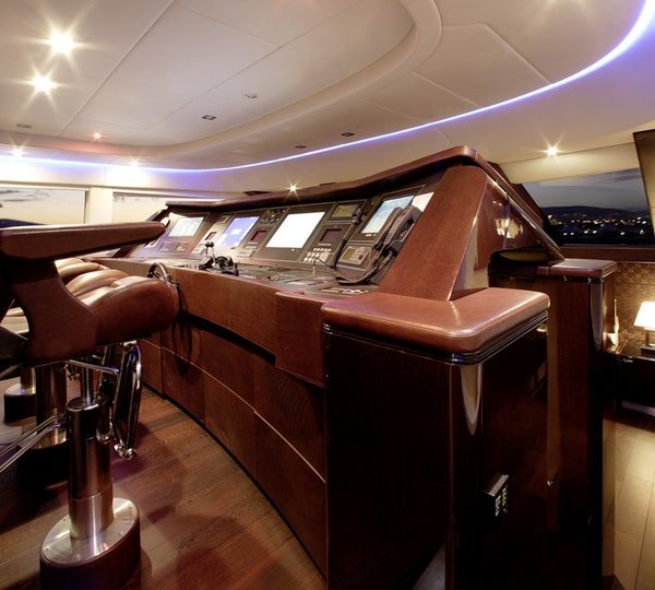 Bridgedeck Aboard Yacht MY TOY