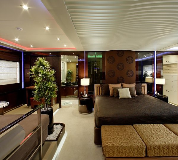 Main Master Cabin On Yacht MY TOY