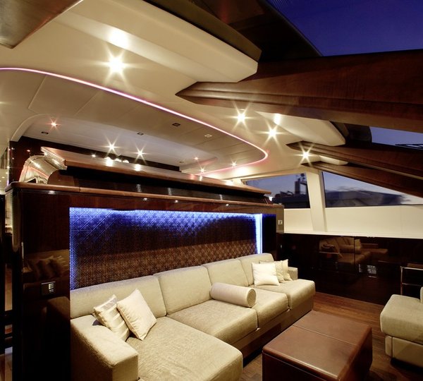 Inside Sitting Zone On Yacht MY TOY