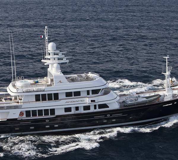 The 43m Yacht ANGIAMO