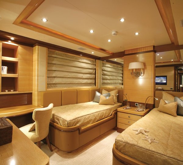 Twin Bed Cabin On Yacht DIANE