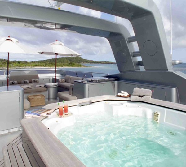 Jacuzzi Pool On Yacht SILVER DREAM