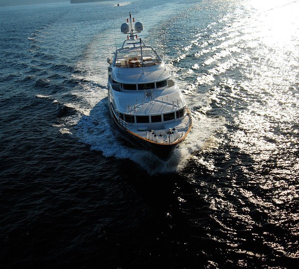 Forward: Yacht BLUE VISION's Cruising Pictured