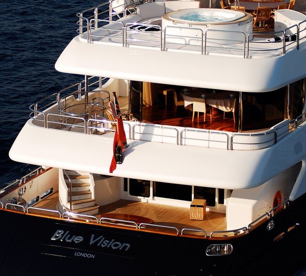 Aft On Yacht BLUE VISION