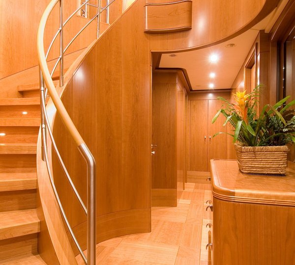 Lobby Aboard Yacht BLUE VISION