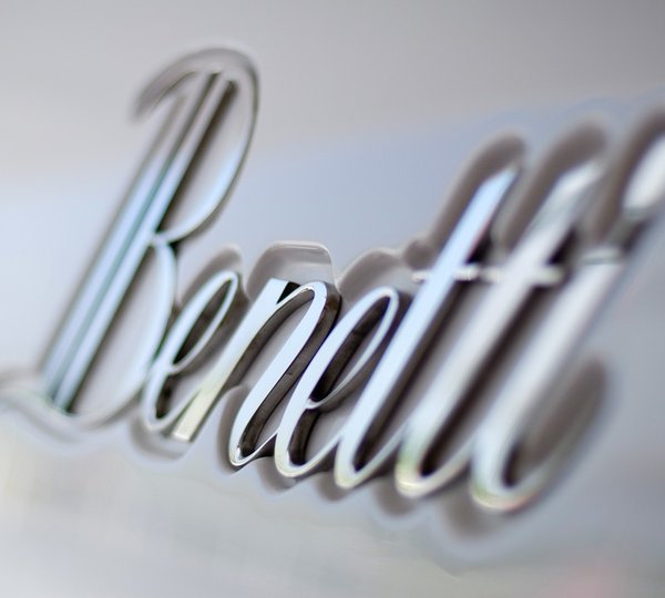 Close Up On Yacht BLUE VISION