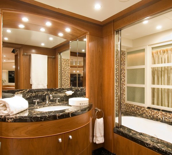 Her Bath On Board Yacht BLUE VISION