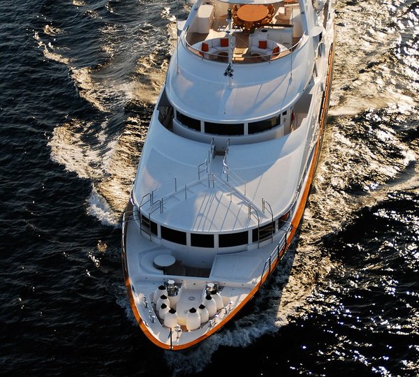 Decks: Yacht BLUE VISION's Above Photograph