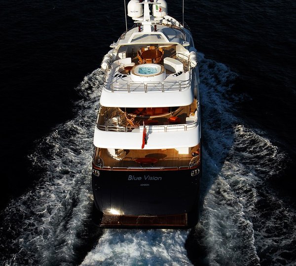 Aft Decks On Board Yacht BLUE VISION
