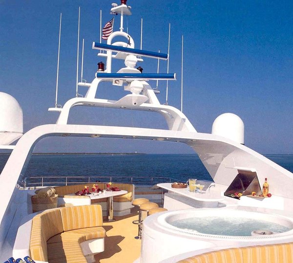 Sun Deck On Board Yacht M3