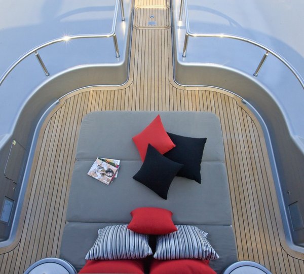 Bridgedeck Deck Fore Aboard Yacht SILVER DREAM
