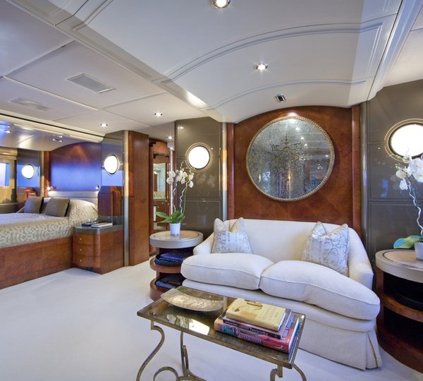 Lounging: Yacht SILVER DREAM's Main Master Cabin Photograph