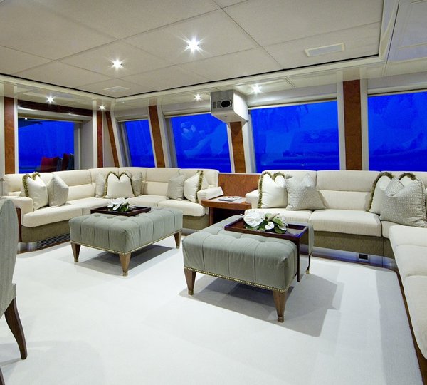 Sky-lounge On Board Yacht SILVER DREAM