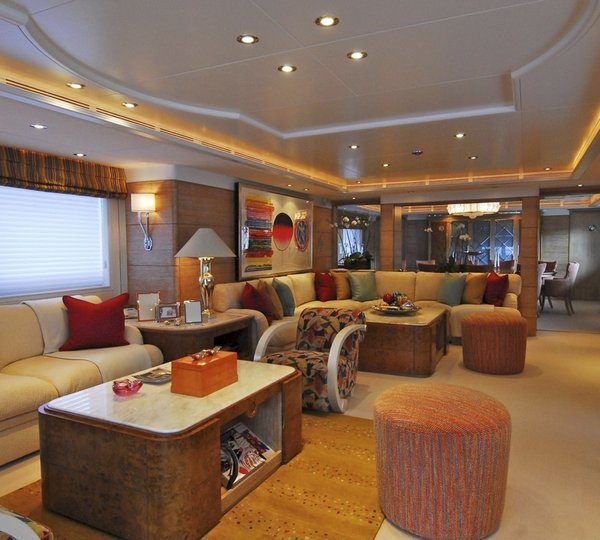 Saloon On Board Yacht BALAJU