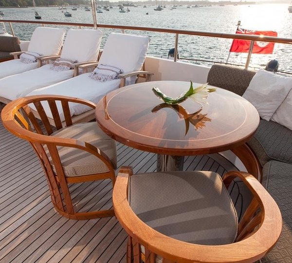 The 45m Yacht CRACKER BAY