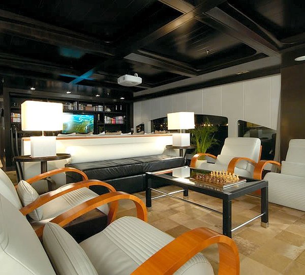 Bridgedeck Deck Saloon On Board Yacht FATHOM
