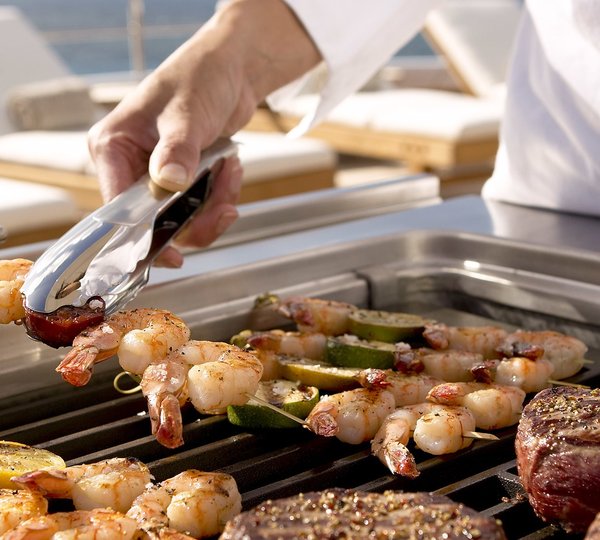 Gastronomy Aboard Yacht HARLE