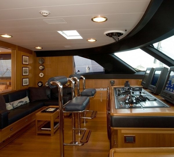 Bridgedeck Aboard Yacht HERITAGE