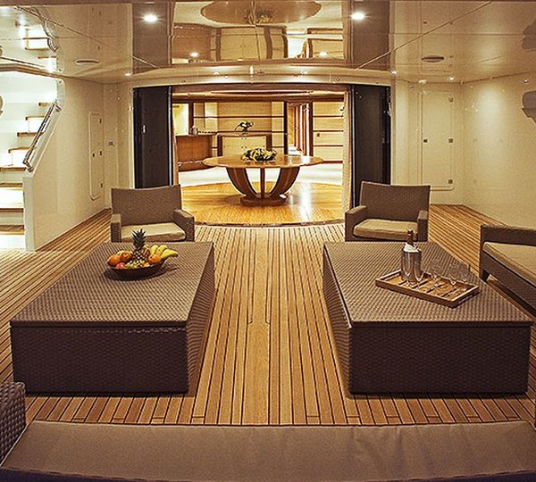 Premier Deck On Board Yacht PRINCESS IOLANTHE