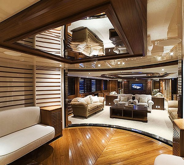 Aspect Into Saloon On Yacht PRINCESS IOLANTHE