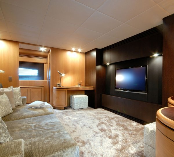 Movie Cinema Aboard Yacht PURE ONE