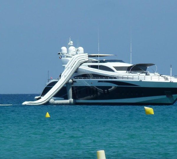 Water Slide On Board Yacht PURE ONE