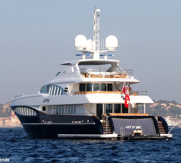 Aft Aboard Yacht LET IT BE