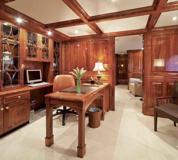 Main Master Study On Board Yacht ONE MORE TOY