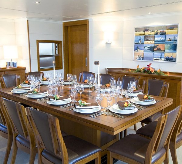 Eating/dining Area On Yacht HANSE EXPLORER