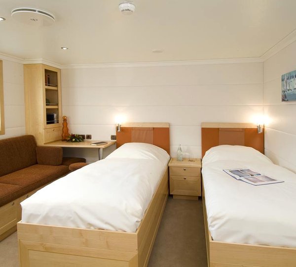 Twin Bed Cabin On Yacht HANSE EXPLORER