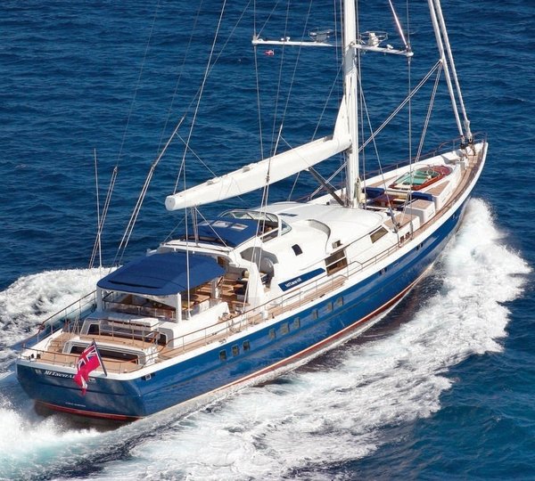 From Above Aspect Aboard Yacht MITSEAAH