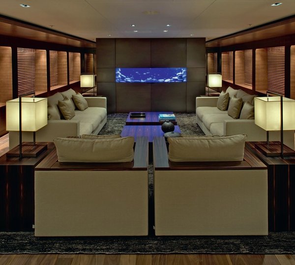 Saloon Aboard Yacht ODESSA