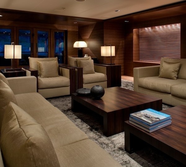 Sitting: Yacht ODESSA's Saloon Pictured