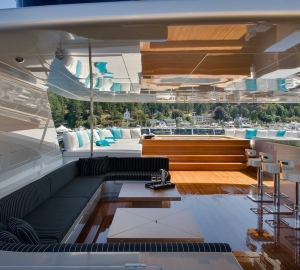 Sitting: Yacht ODESSA's Sun Deck Image