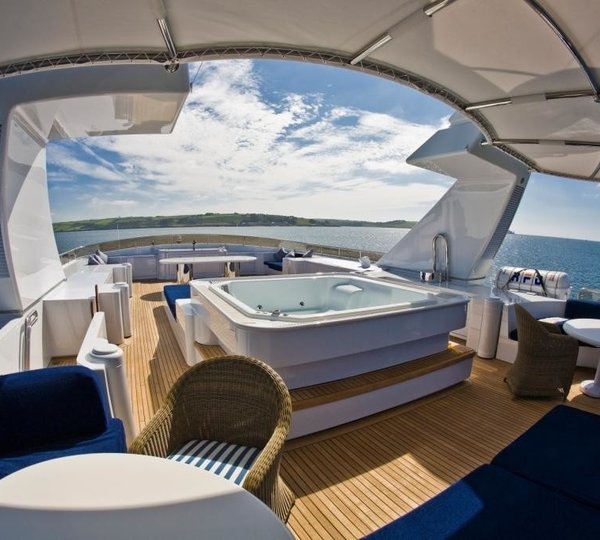 Sun Deck Aboard Yacht VA BENE