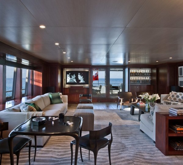 Top Saloon On Board Yacht CYAN