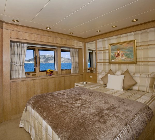 Neutralised Guest's Cabin On Yacht TE MANU