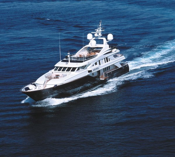 Forward Aspect: Yacht ALEXANDRA's Cruising Captured