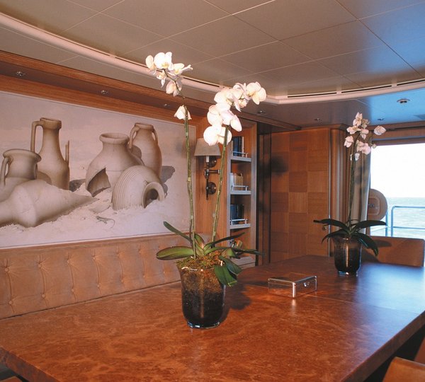 Eating/dining Furniture Aboard Yacht ALEXANDRA