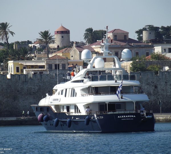 Aft Aboard Yacht ALEXANDRA