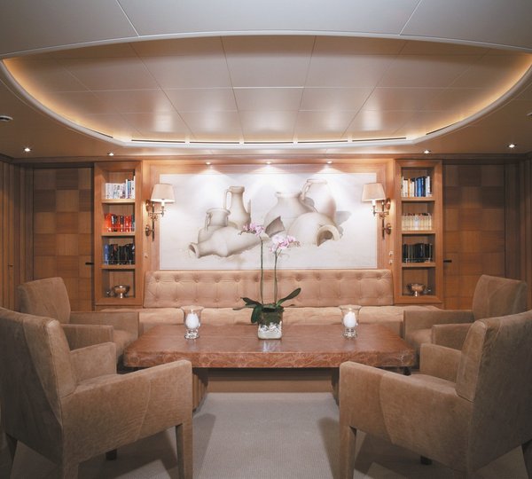Profile: Yacht ALEXANDRA's Saloon Photograph