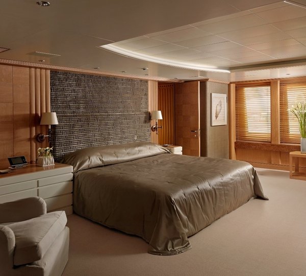 Main Master Cabin On Board Yacht ALEXANDRA
