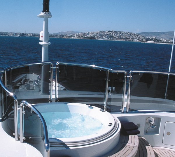 Jacuzzi Pool On Board Yacht ALEXANDRA