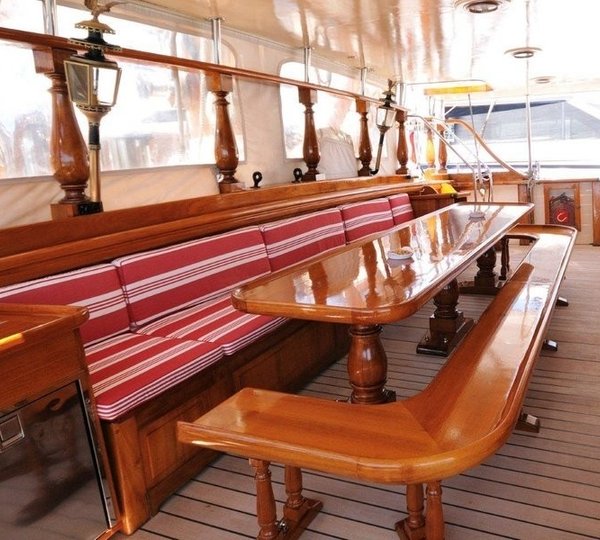 The 50m Yacht FRANCESCO PETRARCA