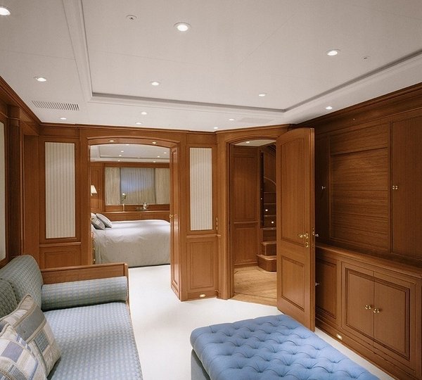 Main Master Sitting Zone On Board Yacht IS A ROSE