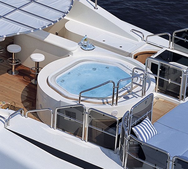 Jacuzzi Pool: Yacht JO's From Above Captured