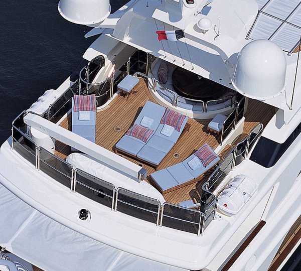 Sun Deck On Board Yacht JO