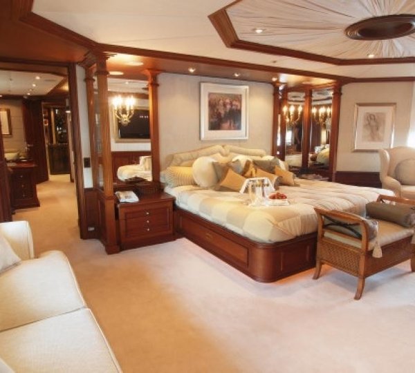 Main Master Cabin On Yacht MOSAIQUE