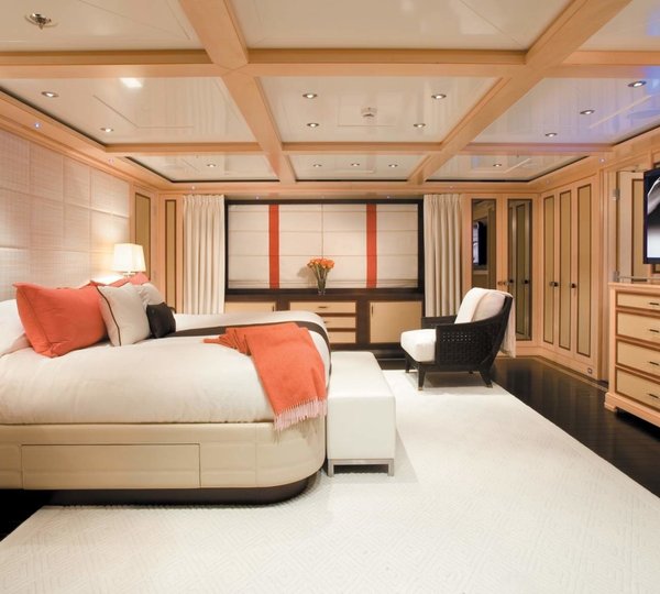 Screening: Yacht ODESSA's Main Master Cabin Image