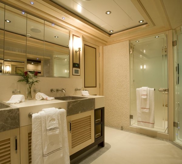 Personal Bath On Yacht ODESSA